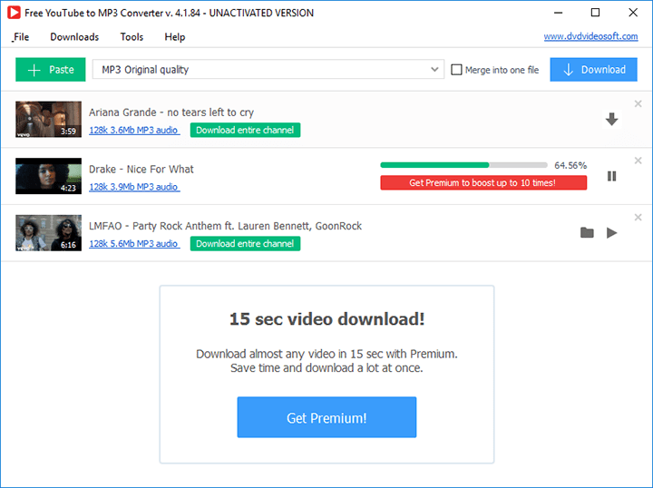 dvdvideosoft youtube to mp3 premium key