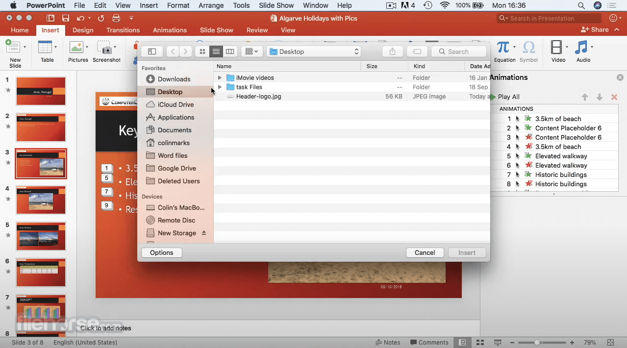 download videos into powerpoint for mac